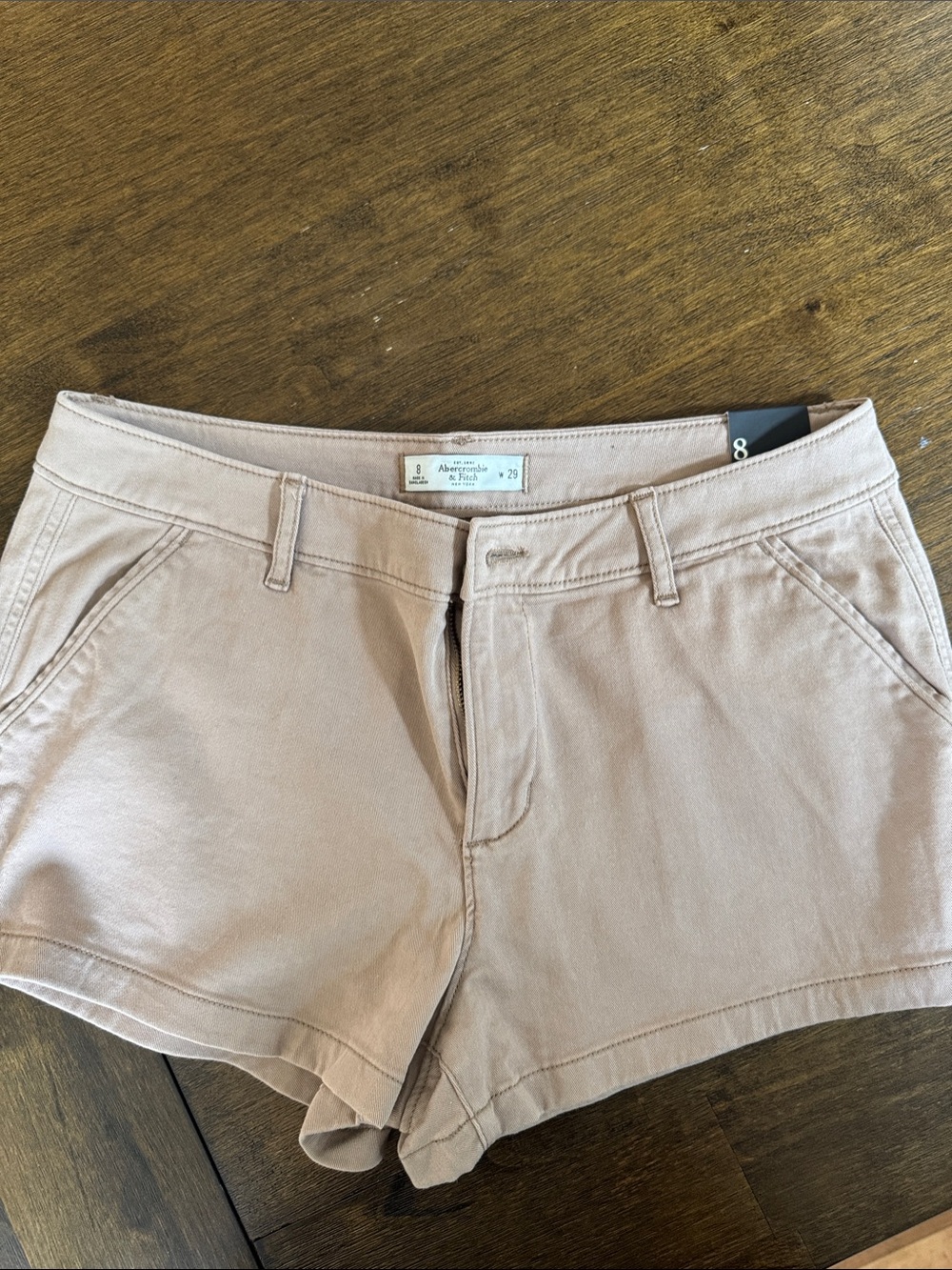 Abercrombie & Fitch Women's Tan Shorts